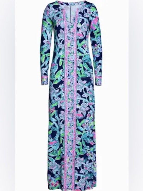 Lilly Pulitzer Dresses & Skirts - Lilly Pulitzer Women's UPF 50+ Faye Maxi Dress Size: Medium